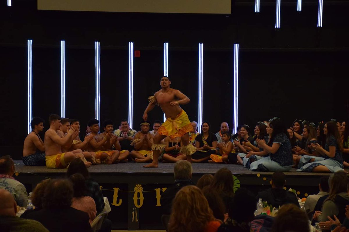 Kids were on fire for the Luau