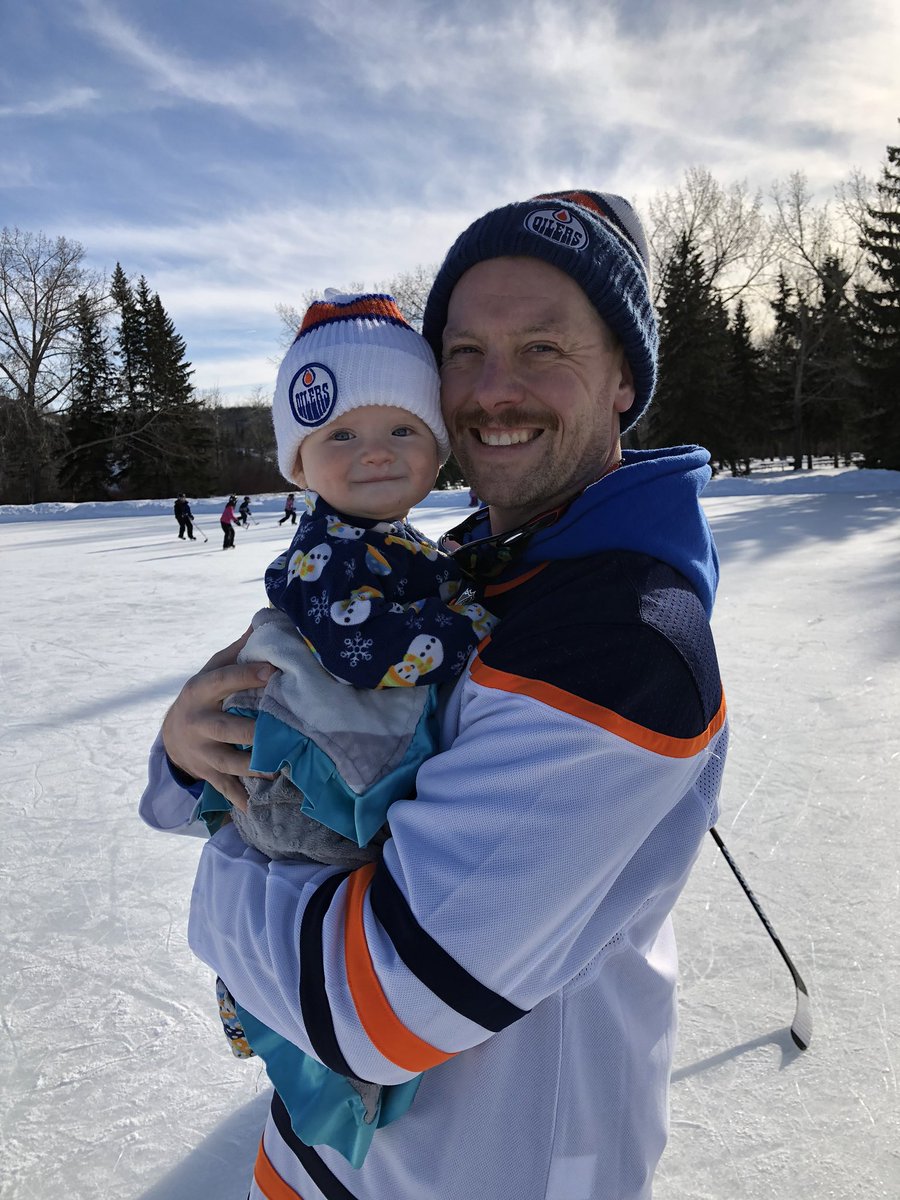 meganbrain14's tweet photo. Too cute not to share ❤️ #futureoilers #rundelparkyeg #loveourcity #yeg @EdmontonOilers @therealMrBrain @cmcdavid97 https://t.co/LsVh80HNYj