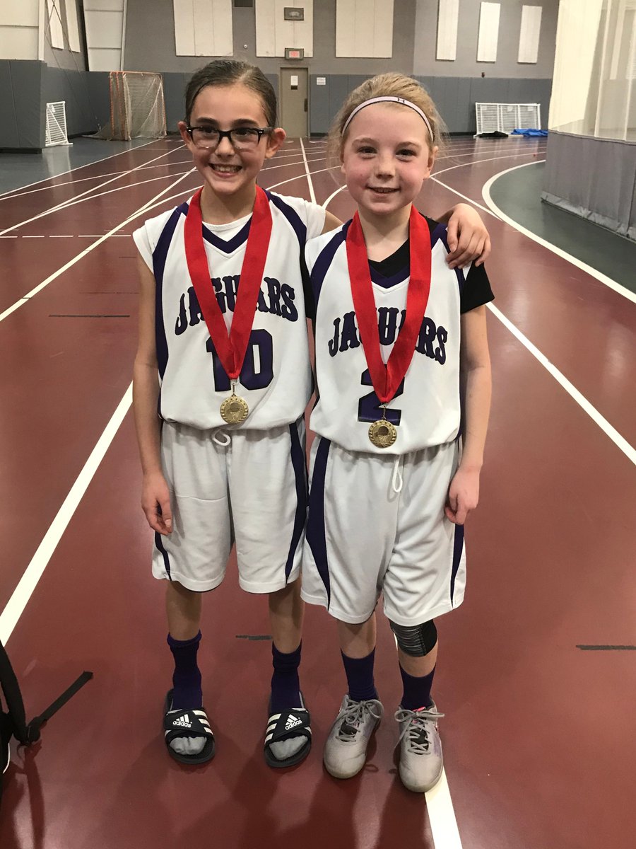 RCERockets's tweet photo. Proud of these Rockets and future Jags!   Isabella  and Emma, both Rock Creek 3rd graders, played on the Ft. Zumwalt West Jr Jaguar basketball team and placed 2nd place second in the CNR greater St. Louis tournament! https://t.co/L3oY0uDol8