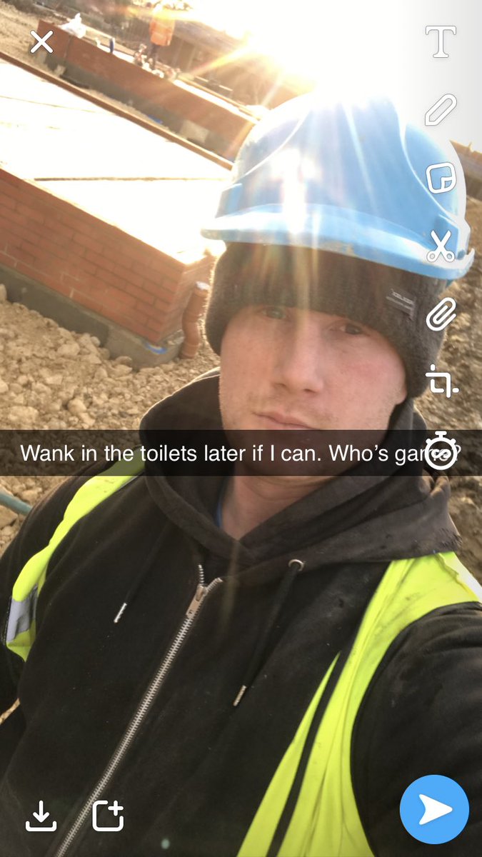 Wank in the toilets at work? What ya reckon?