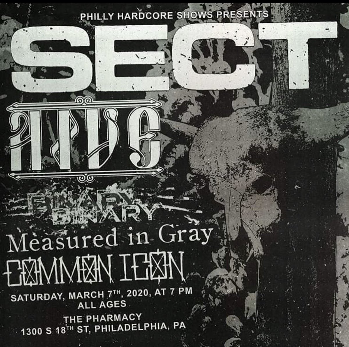 hey guys been a lil quiet but we have this show coming up fast in philly! hope to see you there