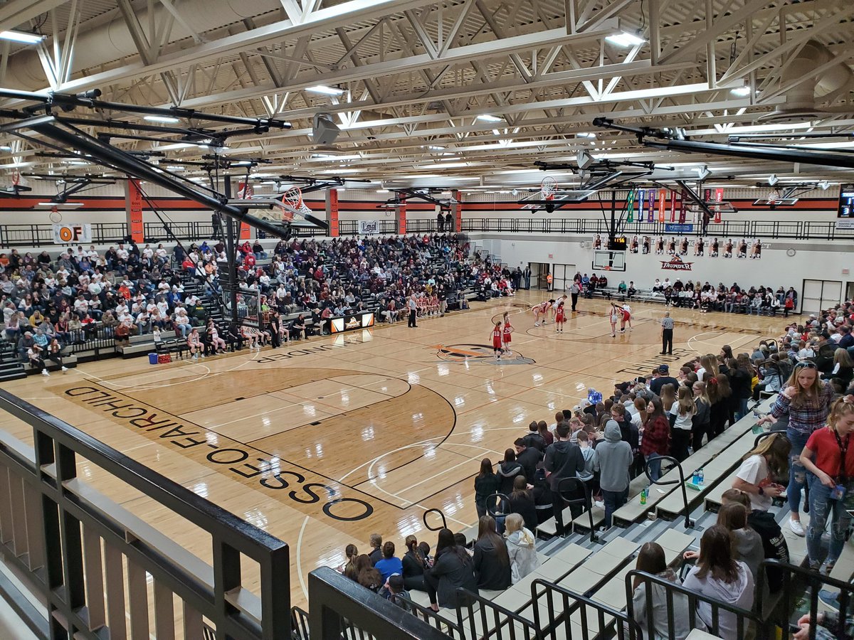 NBGX3Media's tweet photo. ...Cloverbelt GBB Crossover...
2-22-20 Osseo-Fairchild is one of those highly frequented places as tny season picks up... and it's such a good venue for most high profile games... #ofthunder https://t.co/ST7Uarlf59