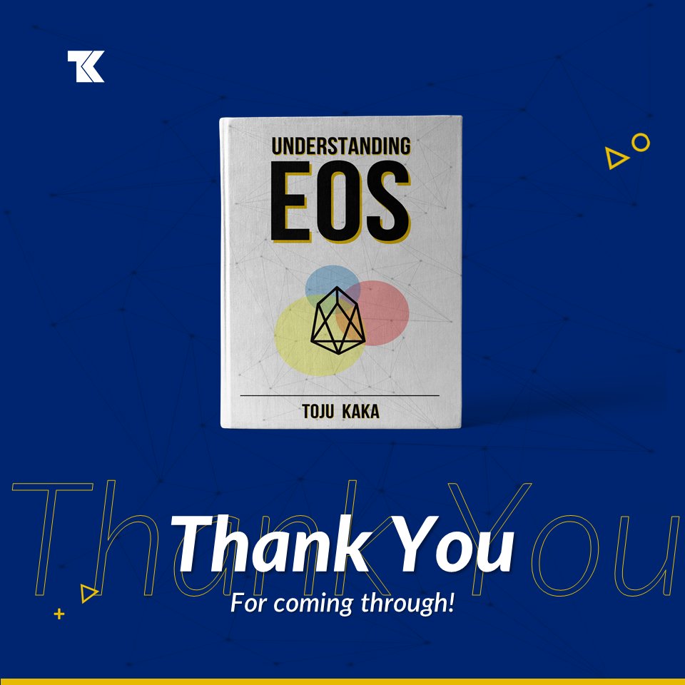 EmpowermeEos's tweet photo. We say a big thank you to everyone who attended the launch of "Understanding EOS" at the recent #EOSIOinvasion event at Lagos.

We also thank all those who couldn't make it to the event but made their presence felt through their support and goodwill messages.

Thank YOU! https://t.co/JZc13iDIGf