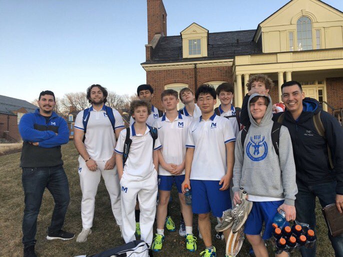McCallieSports's tweet photo. Final: @MccallieSquash 4, City Honors (NY) 3. Blue Tornado place third in their bracket at US Prep Squash National Tournament! The boys went 3-1 at the event in first season of competition. #GoBigBlue https://t.co/VtSdmsiLeA