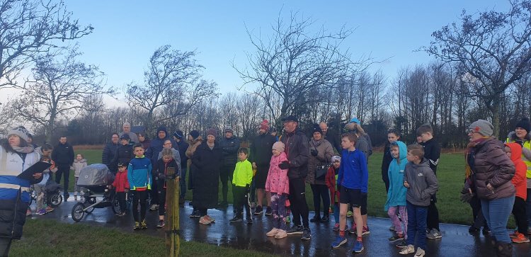 Drumpellierjun's tweet photo. Thank you all for taking the time to come along this week, hope you all enjoyed the Jaffa cakes... Here is our RD Donna doing her thing #parkrun #juniorparkrun https://t.co/5gDxCNFXoZ