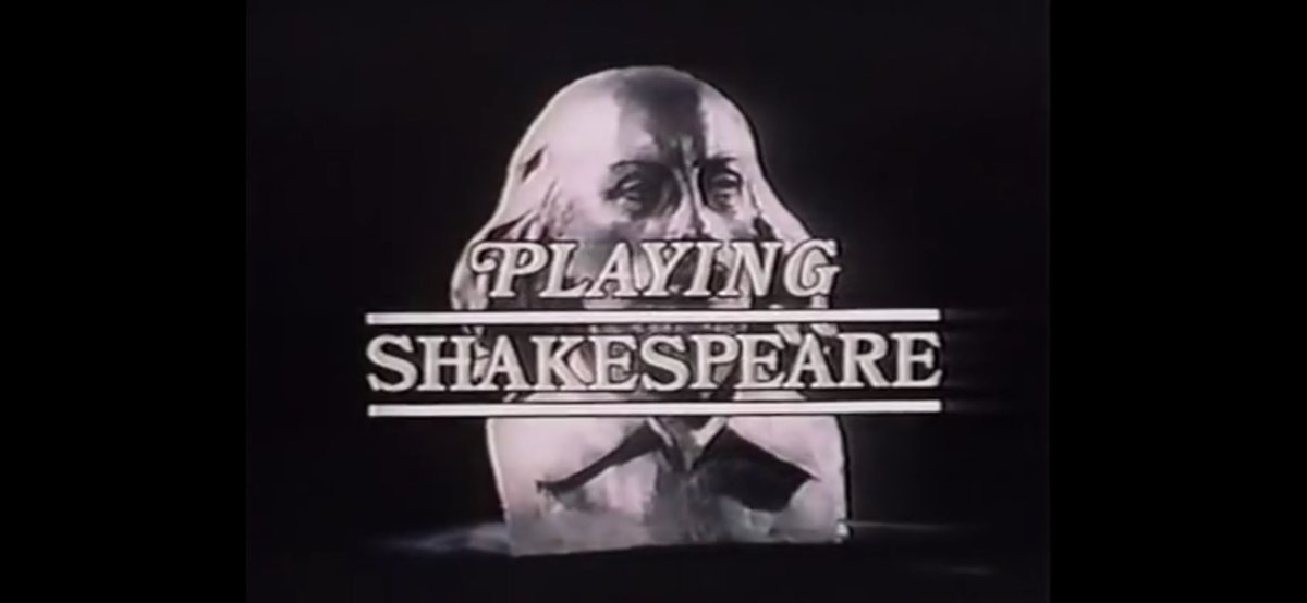 Brandon_Actor's tweet photo. “Playing Shakespeare”. If you want an introduction to acting Shakespeare this series from the RSC is invaluable. Copies are available on eBay/Amazon.#shakespeare #rsc #royalshakespearecompany #actingshakespeare #thebard #film #classicalacting #drama #learning #williamshakespeare https://t.co/8zGux7vC0E