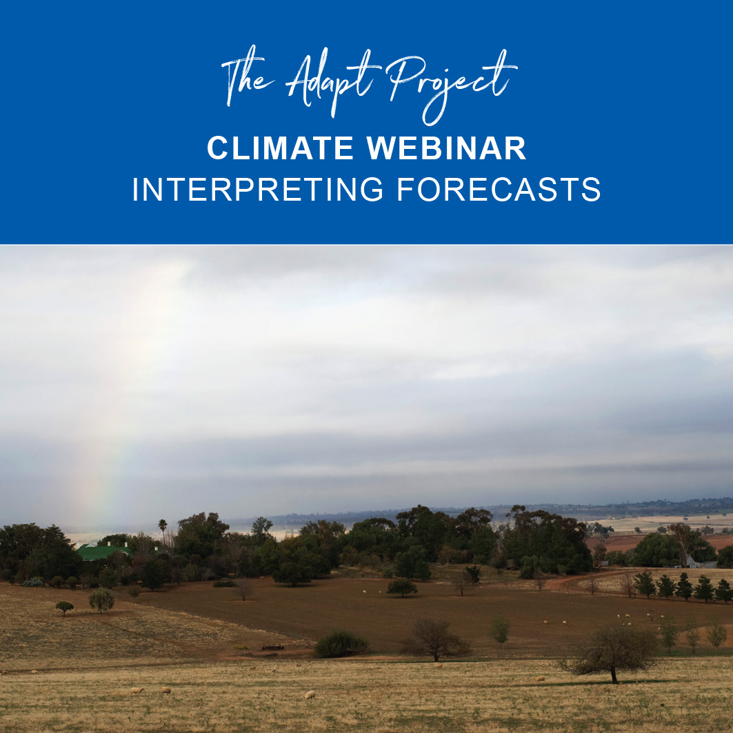 CentralWestLLS's tweet photo. 🌦️ Are you wanting to better interpret weather forecasts? Want to understand how the @bureauofmeteorology makes its predictions? Sign up for our Climate WEBINAR, as part of The Adapt Project: https://t.co/Qy3Rm6Ul8C
#centralwestlls #locallandservices #climate #theadaptproject https://t.co/gVsIrkl7oe