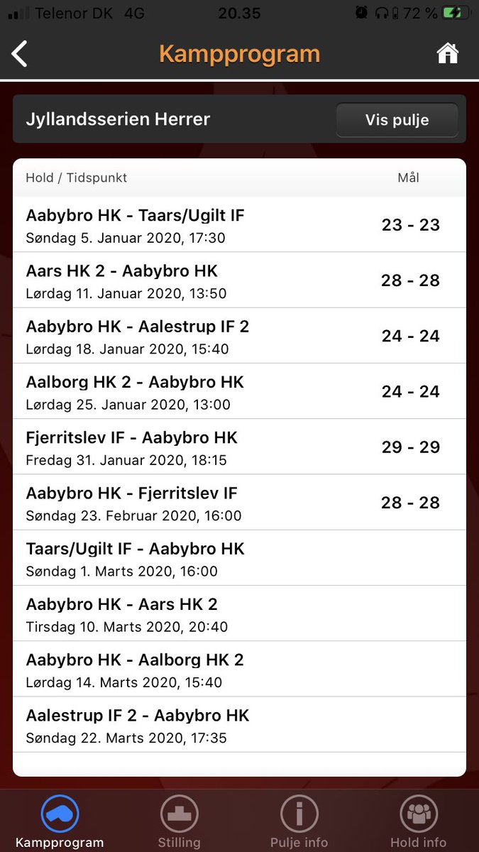 “HVEM VAR DET DER... UAFGJORT I DAG?! DET VAR DEM FRA AABYBRO AF!” 
(Det har jeg alligevel aldrig set før)
#hndbld