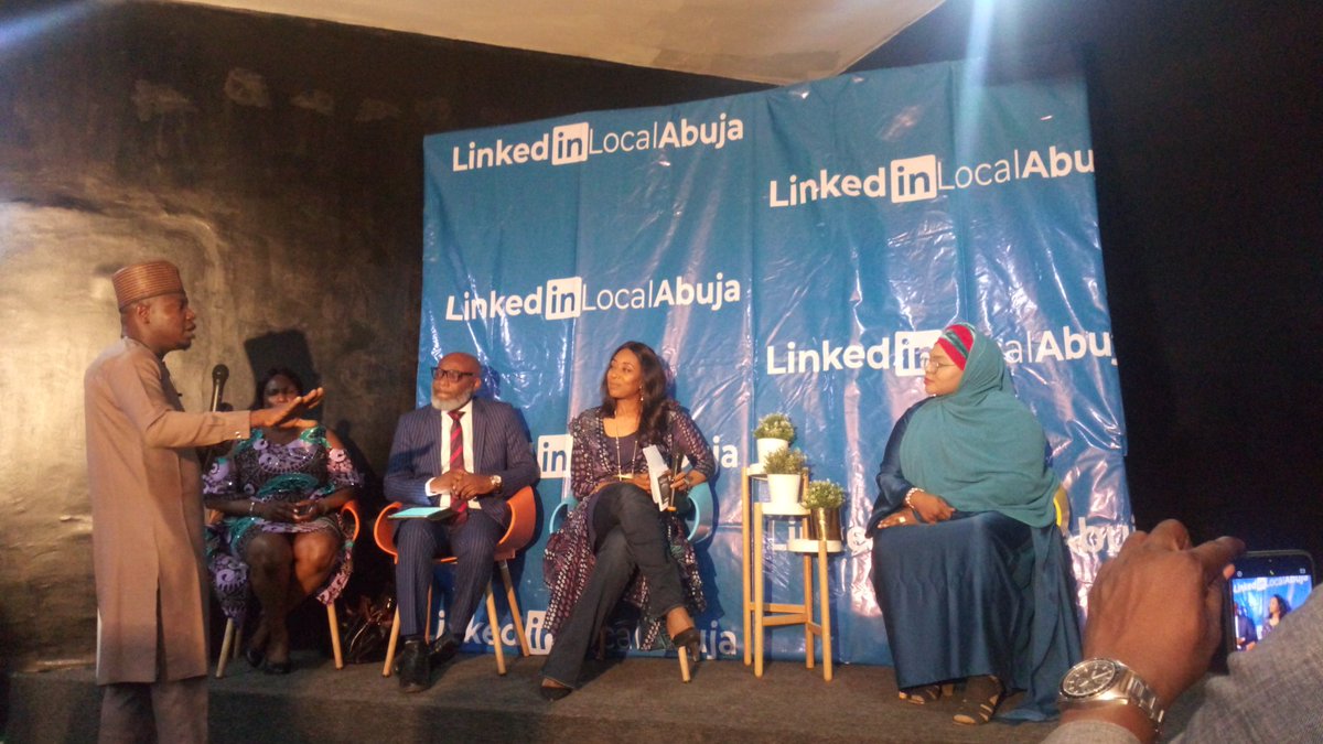 FashDami's tweet photo. ICYMI: #LinkedinLocalAbuja last week thursday was exciting and I learned a number of things.

I will share some over the next few thread.

Thanks @fifeBANKS for hosting us and  for bring the likes of Shofola Osho, Maureen Chiana, Dayo Benjamins-Laniyi as panelist. https://t.co/uqzdkWmL4X