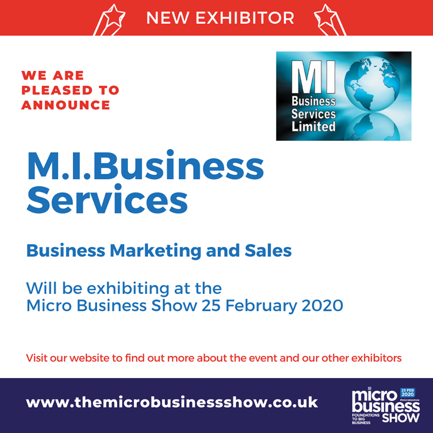 microbizshow's tweet photo. 📰Exhibitor News📰 
M.I. Business Services Ltd is about connecting your business. 
🔵M.I. offers a range of customisable business solutions which compliment, enhance and fill the gaps of your existing marketing and sales... #microbizshow https://t.co/CfBC1s2BXp