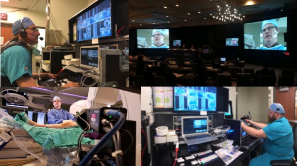 hidefmd's tweet photo. Live with @GeorgeAdamsMD from Rex Heart & Vascular Raleigh, NC to Abbott Vascular #endomasters in Orlando on February 22, 2020 https://t.co/qLgwco4lpL