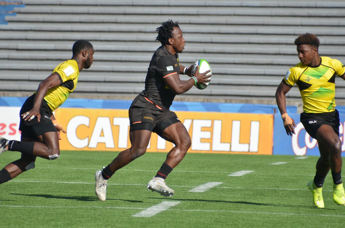 sevenpunta's tweet photo. 📸 Imágenes del choque entre @DRVRugby 🇩🇪 y @Jamaica_Rugby 🇯🇲 en el @sevenpunta.
Creditos: @ignacioNaon
#7sChallengerSeries #HSBC7s #SevenPunta https://t.co/Dkm4Opxod7