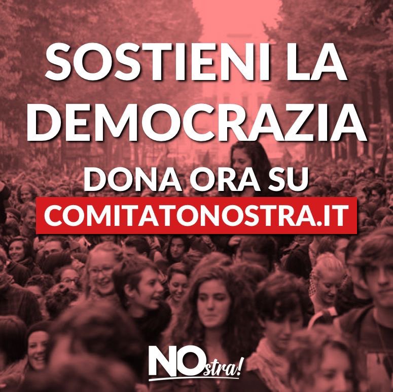 ComitatoNOstra's tweet photo. La nostra battaglia non può concretizzarsi senza il tuo contributo materiale. Una piccola cifra per te può essere un grande aiuto per tutta la NOstra comunità!
DONA AL SEGUENTE LINK:
https://t.co/q63jeJiiHH

#NOstralacostituzione
#NOstralademocrazia
#iovotoNO https://t.co/iqEaVqrhKy