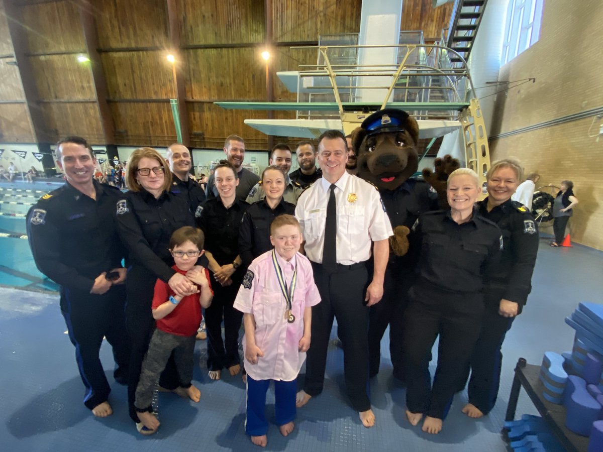DanielJKinsella's tweet photo. . @HfxRegPolice squaring off against Special Olympians ahead of the ULTIMATE plunge-off for @SpecialONS . Register to join me, @robinsk1971 &amp; HRP team members at #GrandParade on March 28 for 2020 Halifax #PolarPlunge. Let’s help these athletes realize their dreams. @NSLETR https://t.co/ObtkcemG2H