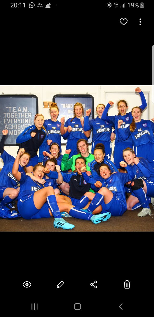 evanjparis's tweet photo. @margate_fc ladies are in the @SECWFLnews chairman's cup final winning 6-4AET against a really good and battling @BHTWFC team at Hartsdown this afternoon. 
Goals from Nic Adam's (2),@KaraRich10 (2), Grace p-James +Wik Bukowska(pen)

Photos,match report +final details to follow 🏆 https://t.co/KyribIFYL4