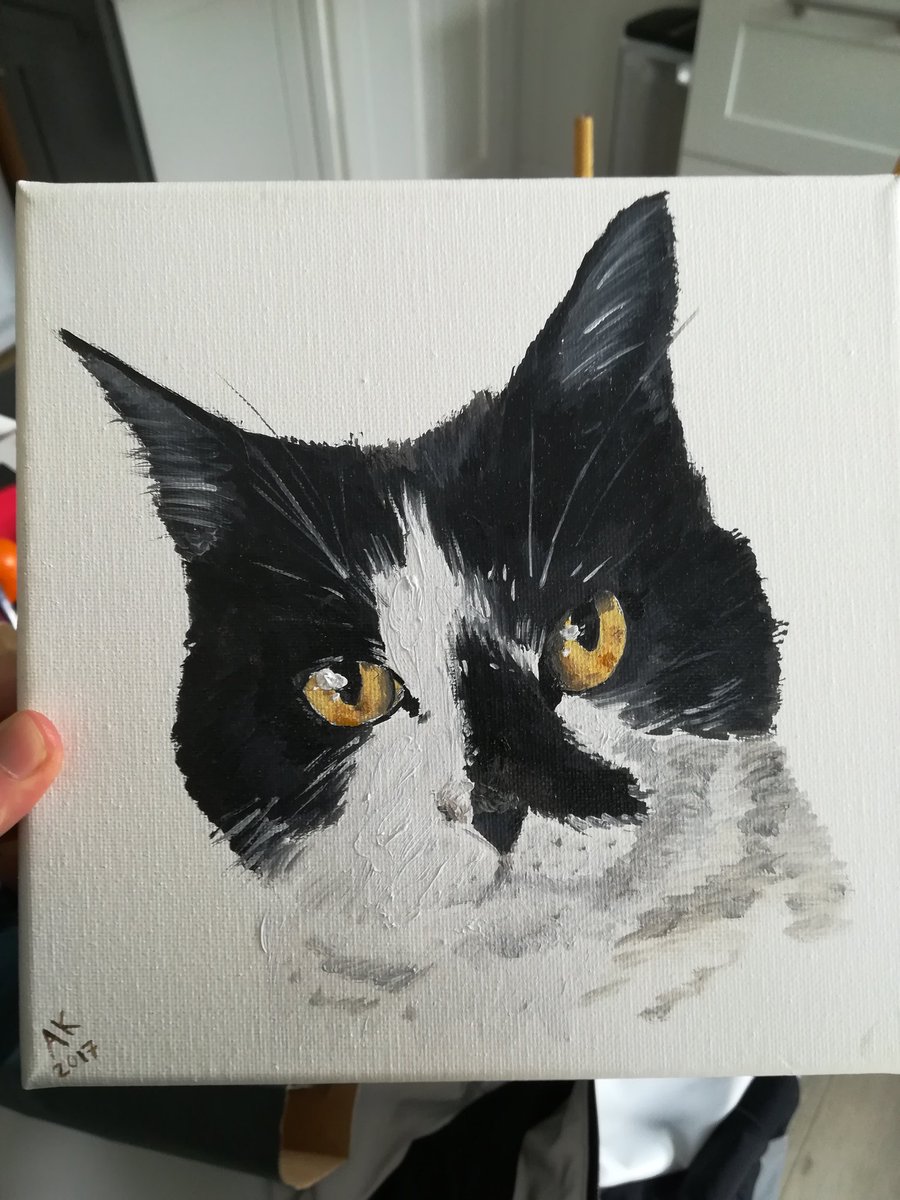 AlisonKillilea's tweet photo. @ISASaxonists I'm a medievalist who also does pet portraits. I have a Facebook page which is https://t.co/fPO6sn9wos I am told I do a good deal (read: I vastly undercharge)  :)  #academicmade https://t.co/yiIumzOzXX
