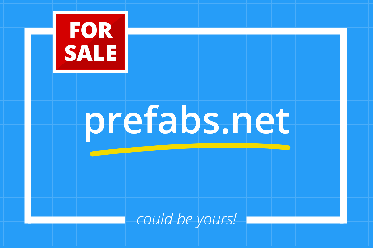 Prefabs.net domain name for sale! All enquiries, please contact Steven: office [at] prefabs.com
#Prefabs #Domain #PrefabBuildings #PrefabHouses #ModularHouses