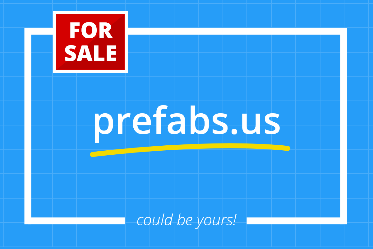Prefabs.us domain name for sale! All enquiries, please contact Steven: office [at] prefabs.com
#Prefabs #Domain #PrefabBuildings #PrefabHouses #ModularHouses