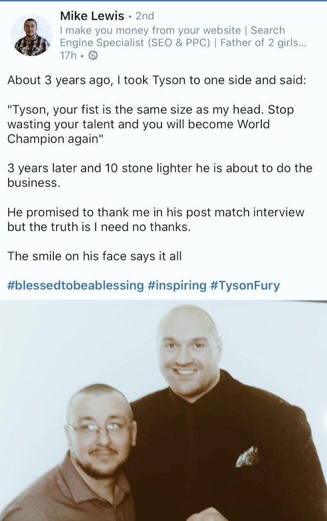 Tyson Fury will surely apologise for this oversight? 😕

#TysonFury2 #BronzeBombed #Fury