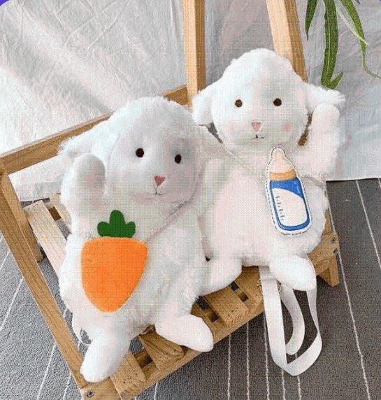DuckiesC's tweet photo. Got these cuties for sale in the shop 20$ + shipping! Brand new! Come give these guys a forever home( the bunny backpack is only one i dont remember witch one) #ddlgshop #stuffiesforsale #littlespace #littlespaceshop #ddlgcommunity #abdlcommunity https://t.co/hBC1tmxyTo