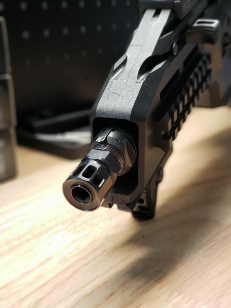 VolkerPrecision's tweet photo. Volker Universal Compensator on the Evo Scorpion 👊👊

Get yours from the link below!! 

https://t.co/Im9suraBH7

#VolkerPrecision #Comps #determination #Guns #muzzles #AZWS https://t.co/Bq2vgeYSot