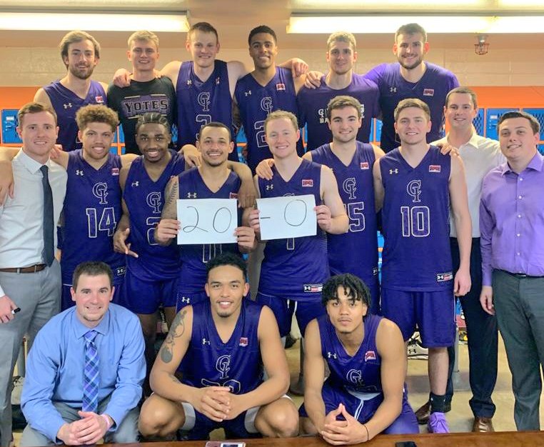 Colby_Blaine's tweet photo. The results were never the goal. All this TEAM has cared about since arriving on campus in August was becoming #LegacyDriven. Our pursuit has led to a lifetime of memories!
🟣 27-3 Overall 
🟡 20-0 Conference
🟣 #1 National Rank
Next Up, CCC Tournament! Let the Journey Continue! https://t.co/vG5cwrTfDv