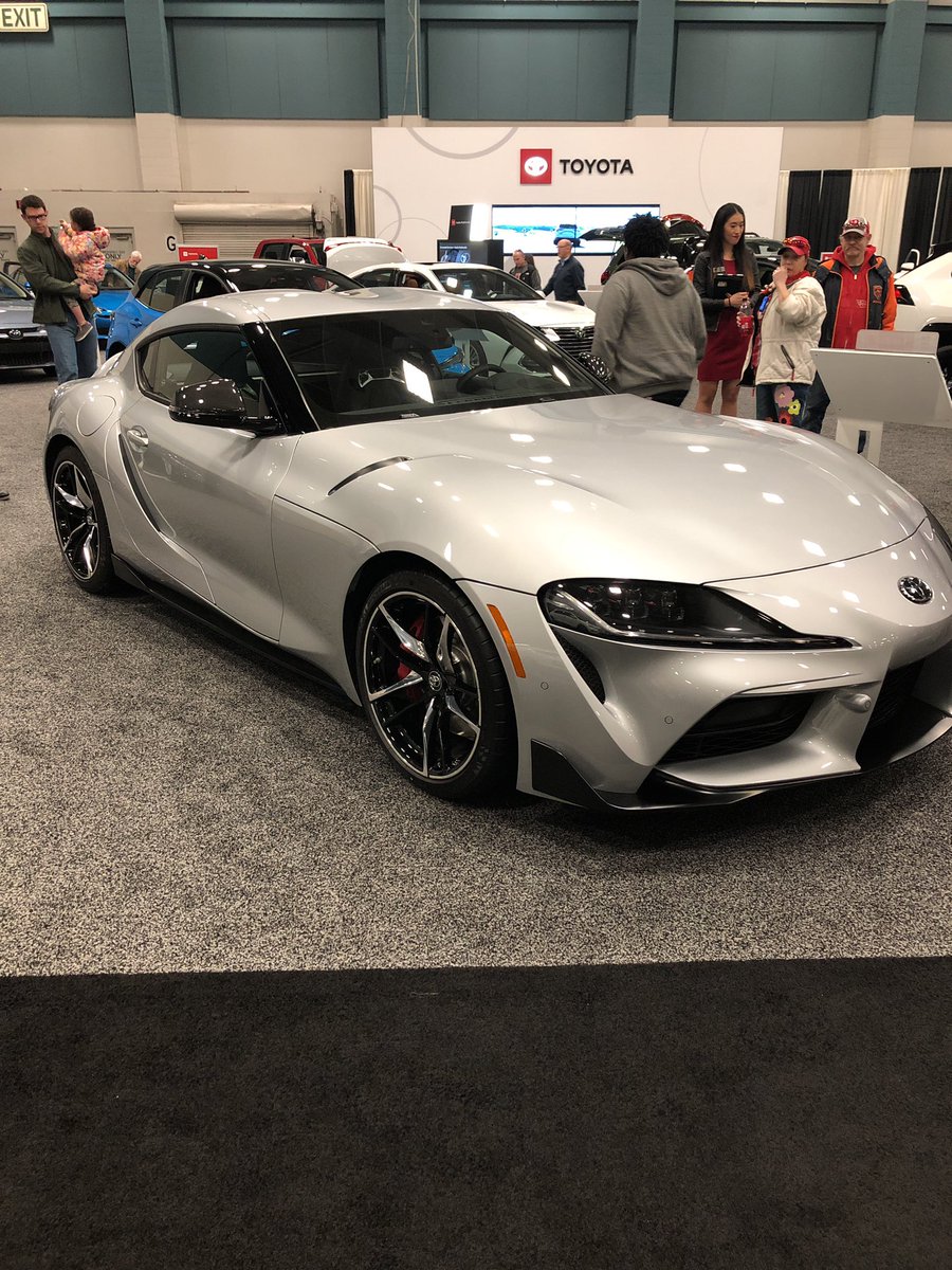 Saw the brand new 2020 Toyota Supra at the #daytonautoshow