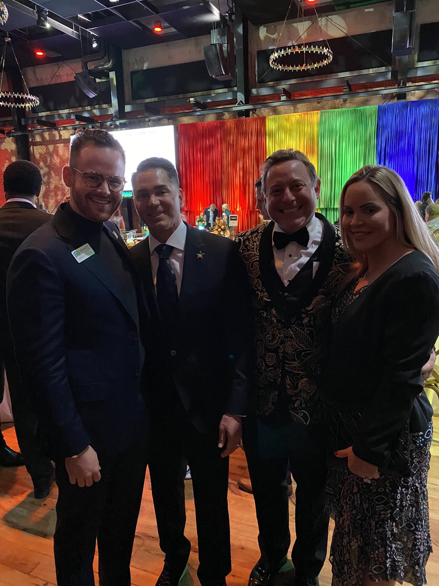 Proud to support <a href="/equalityfl/">Equality Florida</a> with my wife @nikkidebartolo tonight. So much progress but so much that still needs accomplished.