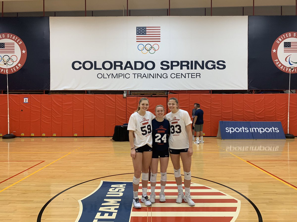 MarquetteVB's tweet photo. Signing off from Colorado Springs! Thanks @usavolleyball for having us! #usavtryout https://t.co/sBnl506zcA