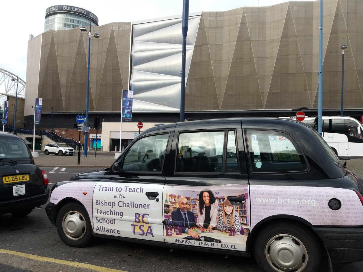 bctsa_training's tweet photo. Hi @BrumHour. We were so excited to spot one of our @BishopChalloner #traintoteach taxis this week in #Birmingham city centre!! Had to celebrate with a lovely cuppa in @CentenaryLounge at Moor St Station!! Has anyone else seen one?! Thanks #brumhour! https://t.co/OQoQ0ZE1EJ