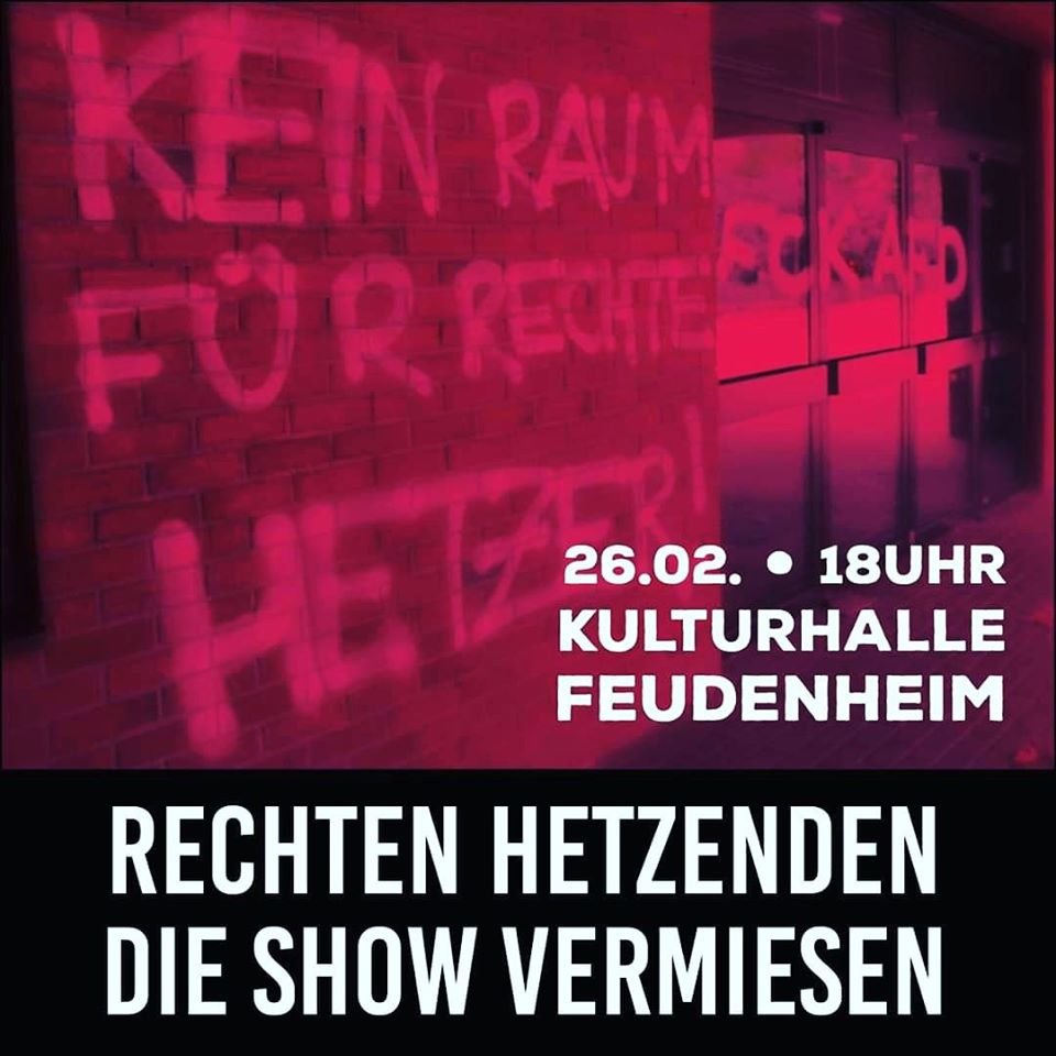 oat_mannheim's tweet photo. Kommt alle am Mittwoch, 26.02. um 18 Uhr an die Kulturhalle in Feudenheim!

https://t.co/jQxKyoZHRa https://t.co/NhwahUB14x