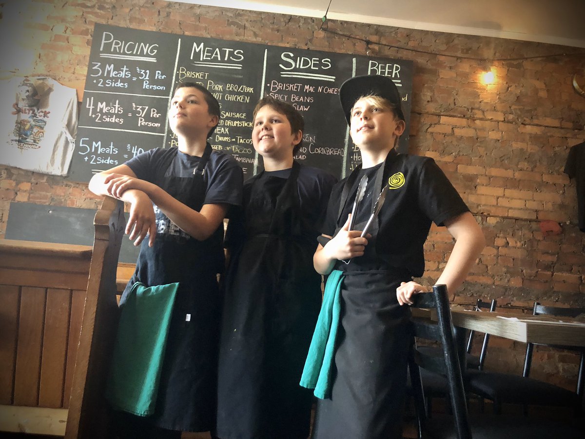 Three Young Men in Black about to Bring Sunday Supper Back and make culinary history!!