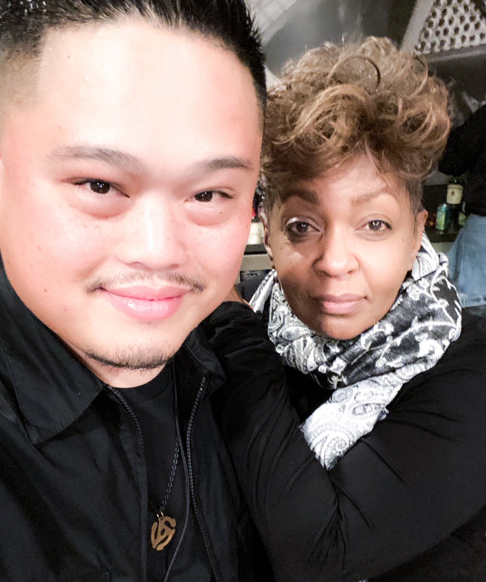 DJRyanLive's tweet photo. Queen!! @IAMANITABAKER . A tear definitely fell when I got to meet my most influential “music everything” woman in my life last night!! Still in awe and eyes a little watery. Your music got me through it all!! You’re such a loving and caring soul. Thank you... for everything!! https://t.co/SPYmA7OUDX
