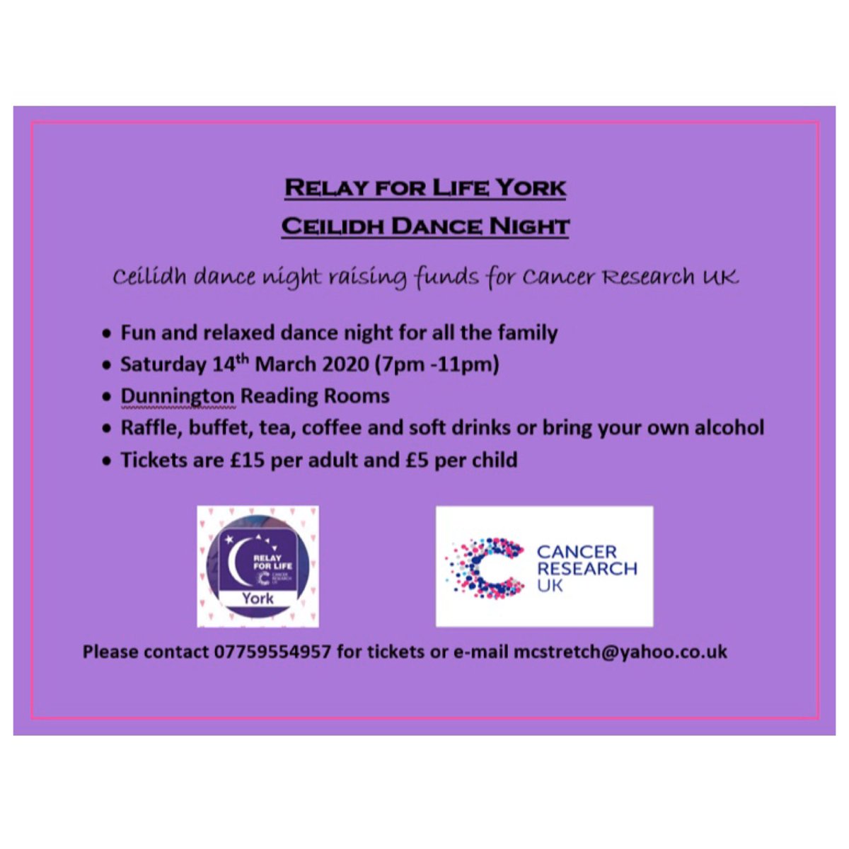 Relay For Life York tweet media