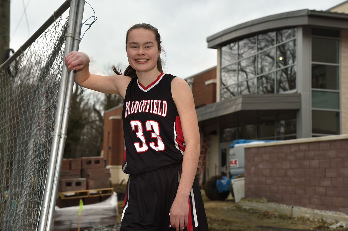 Keegan Douglas named Player of the week! Douglas finished the month of January by reaching the 1,000 career point plateau and has continued to pile up the points to keep Haddonfield among the area's top teams. She scored 17 apiece in recent wins over Audobon and Collingswood.