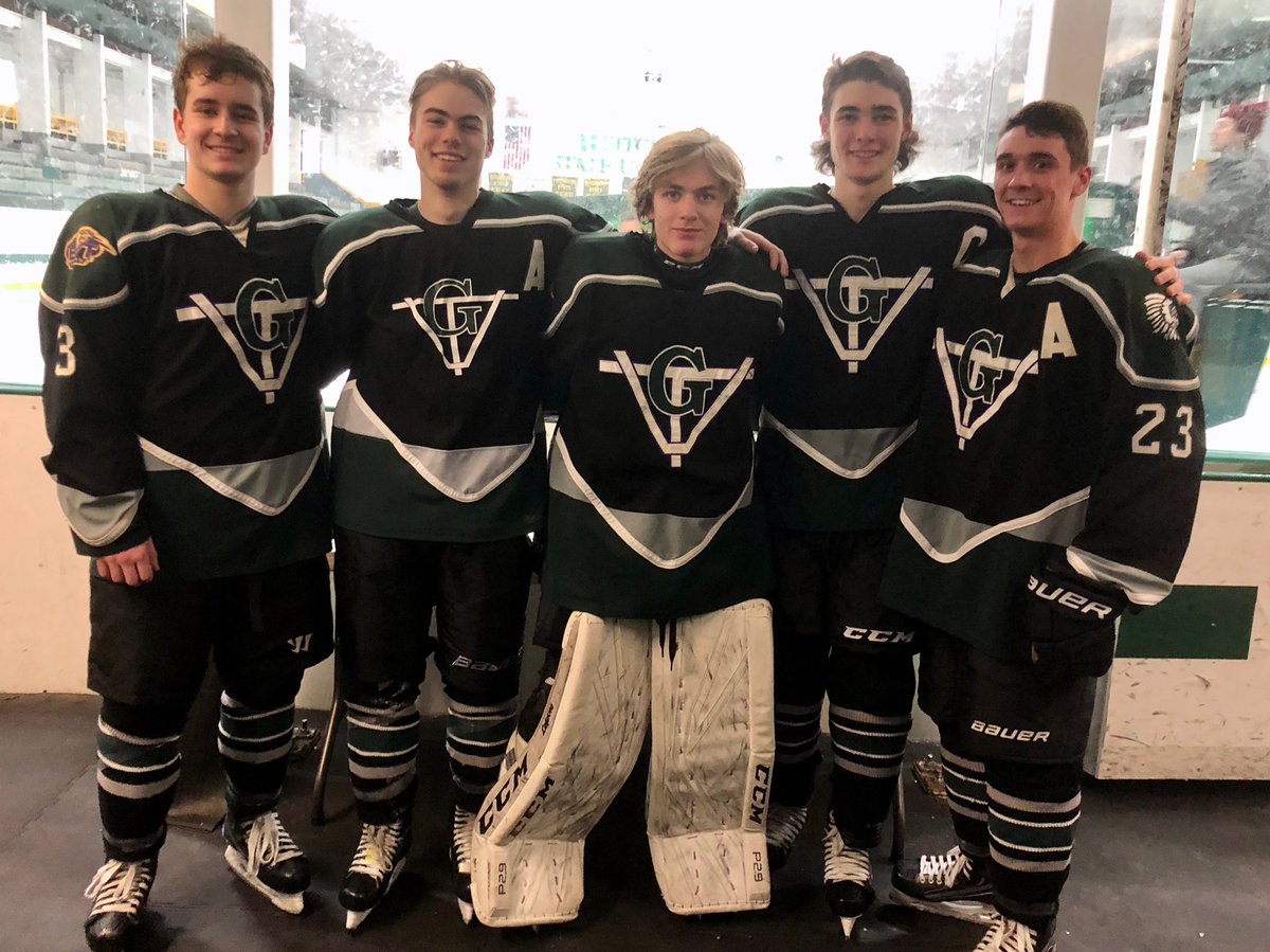 Great game by our All Stars Matt Gilliatt, Braden Levasseur, Reed Henson, Cam Bern and Deron Breen as they helped the South (Russell conference) beat the North (Coughlin) 4-3.