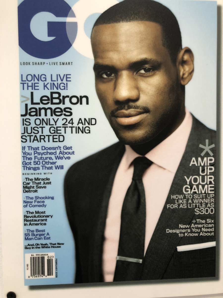 TGS_Podcast's tweet photo. 11 years ago, @kingjames on the cover of GQ. What an incredible inspiration to so many people #entrepreneur #nba #goat #TheGrind https://t.co/bOxCeVA7NJ