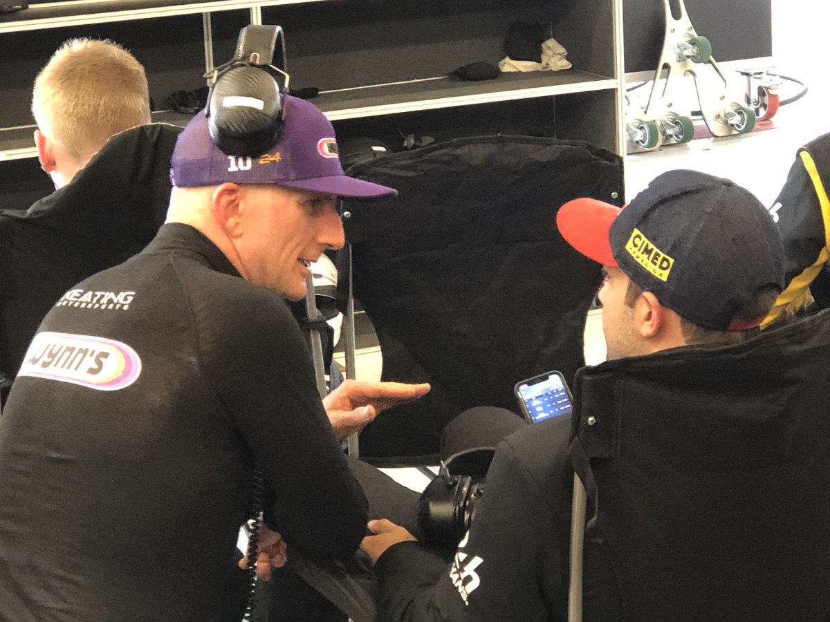 WynnsRacing's tweet image. Deep in a discussion about No.57 and her performance today. @keatingcarguy  and @FelipeFraga88 💪 @Project1_93
#teamproject1 #6hCOTA