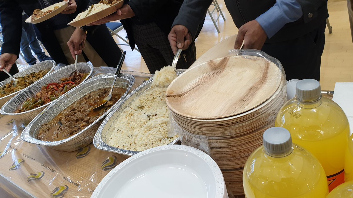 Ecowares Areca plates were the favourites at this party.