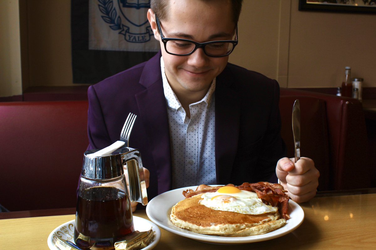 johnpaciga's tweet photo. #PancakeDay sure crêped up on us fast!! Only 2 DAYS until you get to hear this flipping delicious new song 🥞 #johnpaciga #pancakes https://t.co/ORrabx2s09