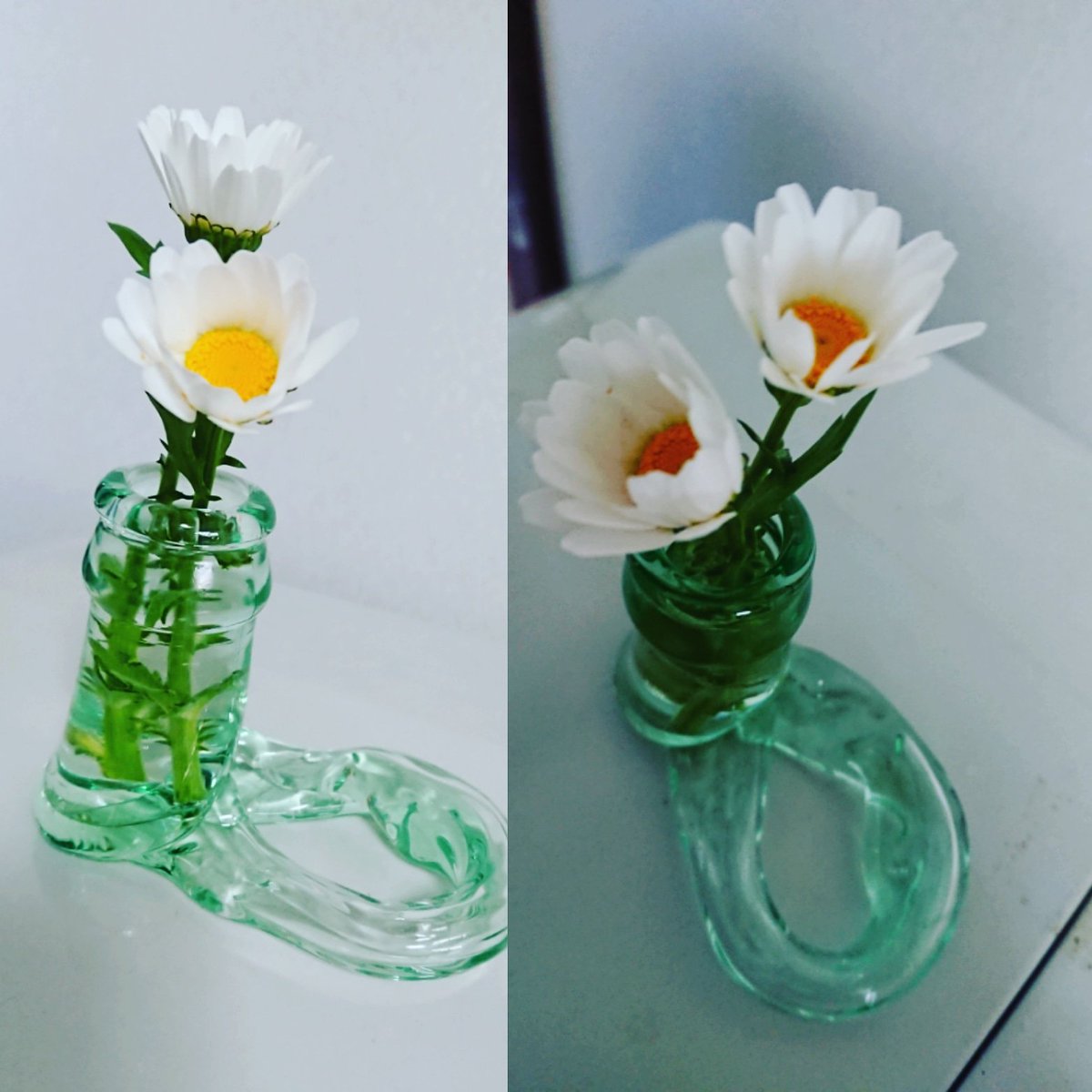 beerchiebeer82's tweet photo. 瓶を加工したグラスアートに庭の花入れてみた🌺
瓶の口の部分と底です🍾
#Reglass  #熊本 #フローランテマルシェ https://t.co/1Sj22ZVpE7