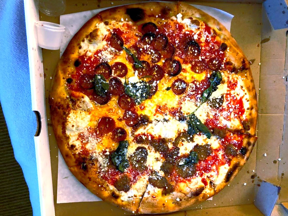 AngelosPizzaNYC's tweet photo. the #antidote for your #hardpartying #lastnight π΄ π΄ π΄
*
*
*
*
*
*
*
*
*
*
*
*
*
*
*
*
*
*
*
*
*
*
*
*
*
*
*
*
*
*
#hungover #hungoverblues #nyc #weekend #pizza #pizzadelivery #π #pepperonipizzza #pizzaeats #eeeeeats #feed #feedfeed #sogood #amazing #love #sundayafternoon https://t.co/odCV1WxK3p