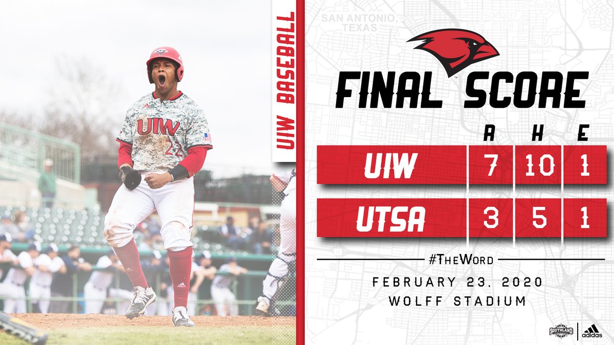 Cardinals take down the Roadrunners to close out the Alamo Irish Classic!! 🙌🏼

#TheWord