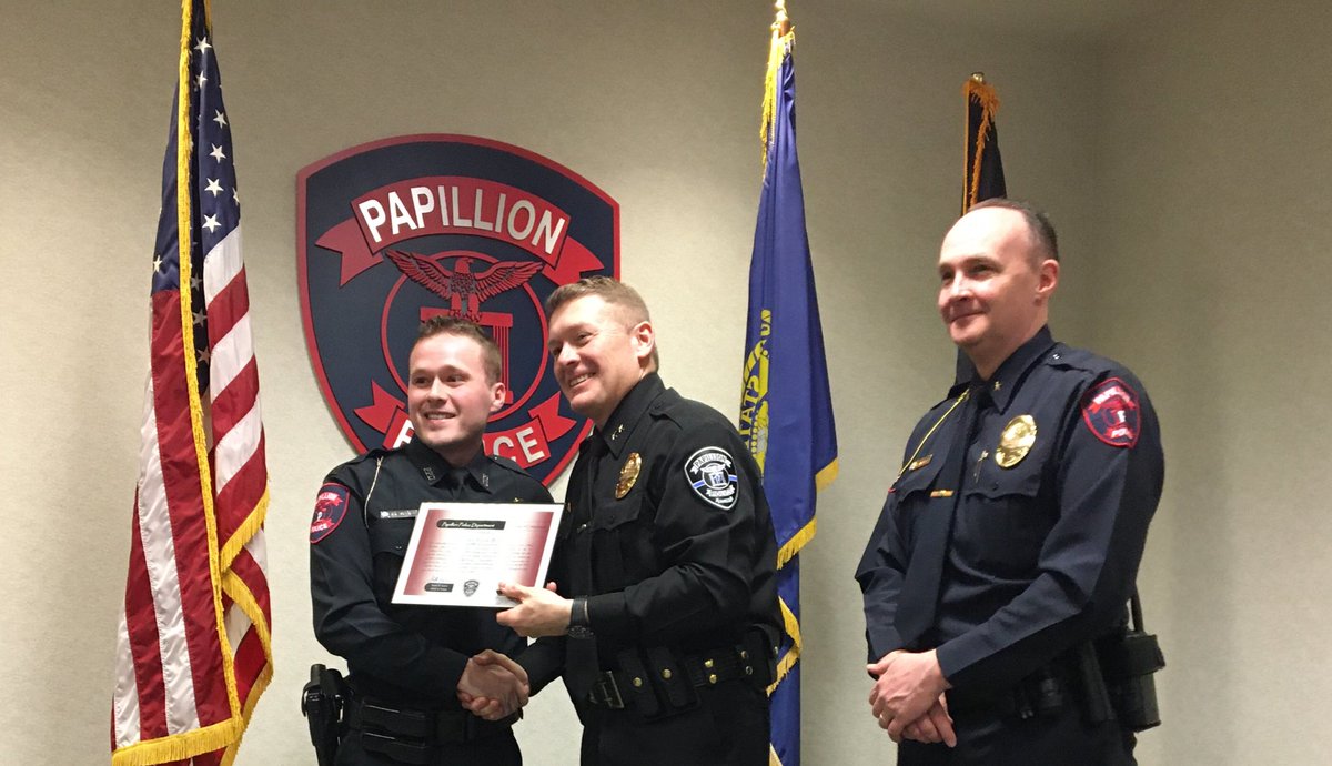 Honored to provide remarks <a href="/papillionpolice/">Papillion Police</a> annual awards ceremony.  Great job by all of the awardees!