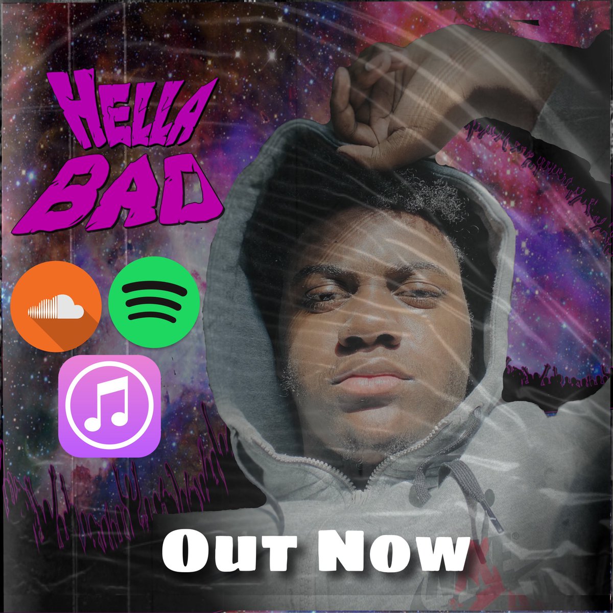_Carteair's tweet photo. Hella bad is out now, go check it out on these platforms. I wanna give a big Shoutout to @richwoodbeats Hope y’all enjoy 💪🏽🎶Link in bio #hellabad #trapmusic #explorepage https://t.co/0JWCGPcqXF