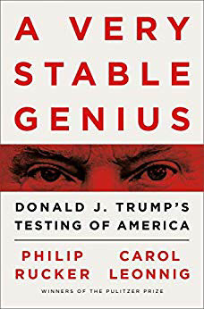 Porter_Anderson's tweet photo. This weekend at #4 on the @amazon Charts in #MostRead + #8 in #MostSold -- four weeks on both lists: "A Very Stable Genius: @realDonaldTrump's Testing of America" by @washingtonpost's @PhilipRucker and @CarolLeonnig from @penguinpress https://t.co/rYCyFo7eCO (my affiliate link) https://t.co/BK5Fr9mXF1