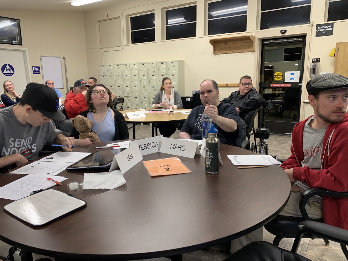 SacHTSP's tweet image. Last Thursday, our members of the Supportive Social Group for Adults with ABI competed against one another in a game of Jeopardy! 😃

We look forward to seeing you all again next week! 👋🏽

#HTSP #Sacramento #Jeopardy #FunWithFriends