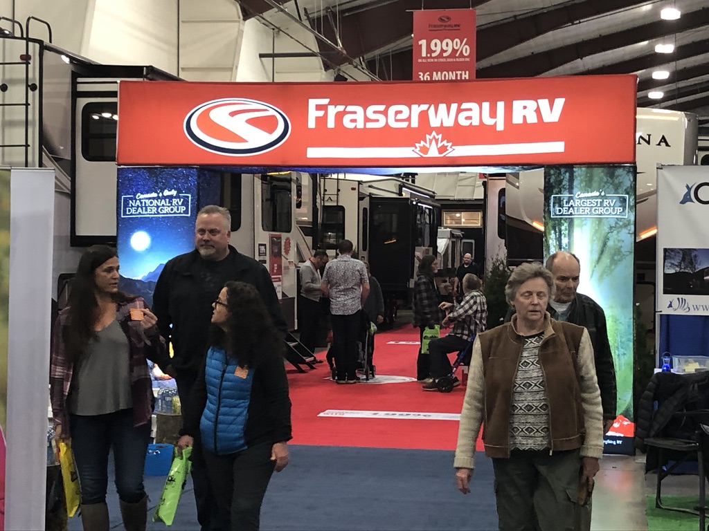 Only four hours left! Don't miss out on all the RV action here at Tradex in Abbotsford. Tickets available online and at the door. 
#GoRVing #RVShow #RVLife