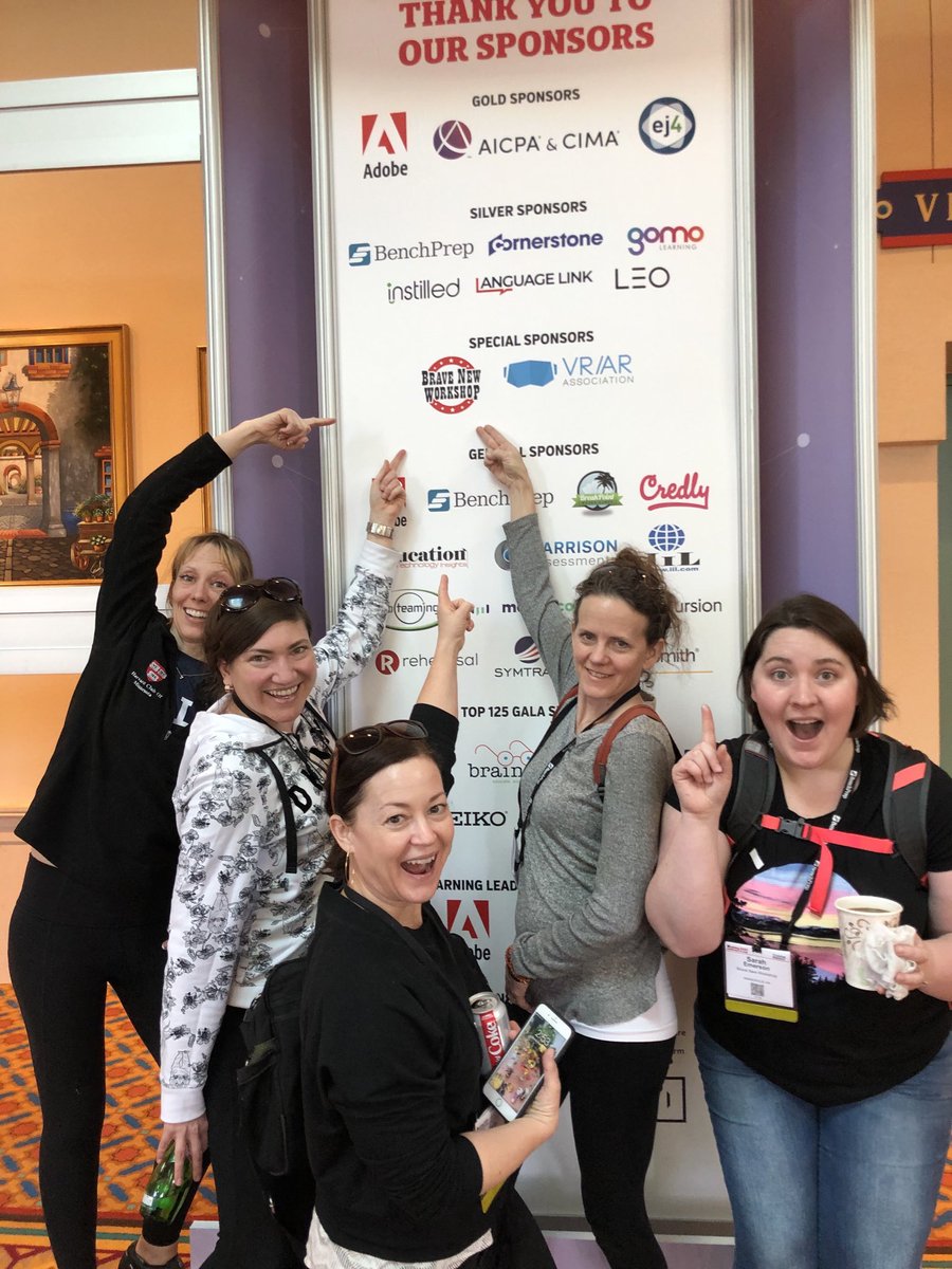 imaretska's tweet photo. The friendliest crew at #TrainingConf has arrived! We can’t wait to meet all the amazing people! #TrainingMatters #MindsetMatters #BraveNewWorkshop https://t.co/NEBkzdVqh6