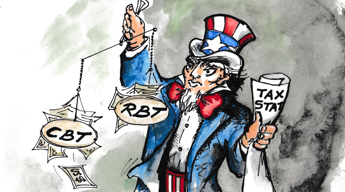 helenburggraf's tweet photo. Is it unreasonable to insist that a US move to a revenue-based tax regime be ‘revenue neutral’ (as some Dem prez candidates say they would)? Yes, insist John Richardson, Karen Alpert and Laura Snyder, and they explain why... 
https://t.co/DqHOtQdhAD @TAPInternation @finmusings https://t.co/kqZUdjHWJx